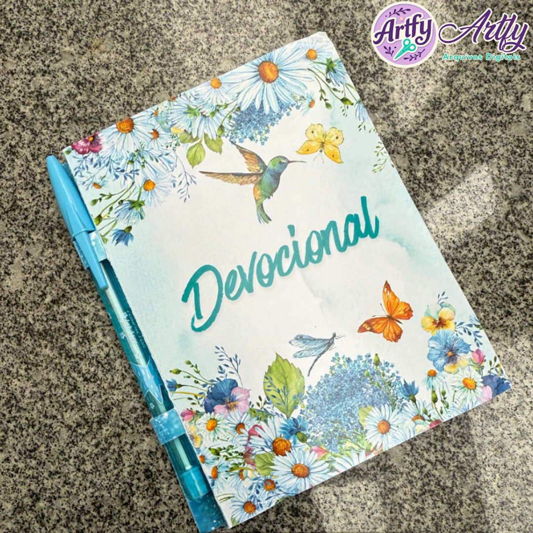 Devocional, Planejamento Diário e Bloco de Anotações 1