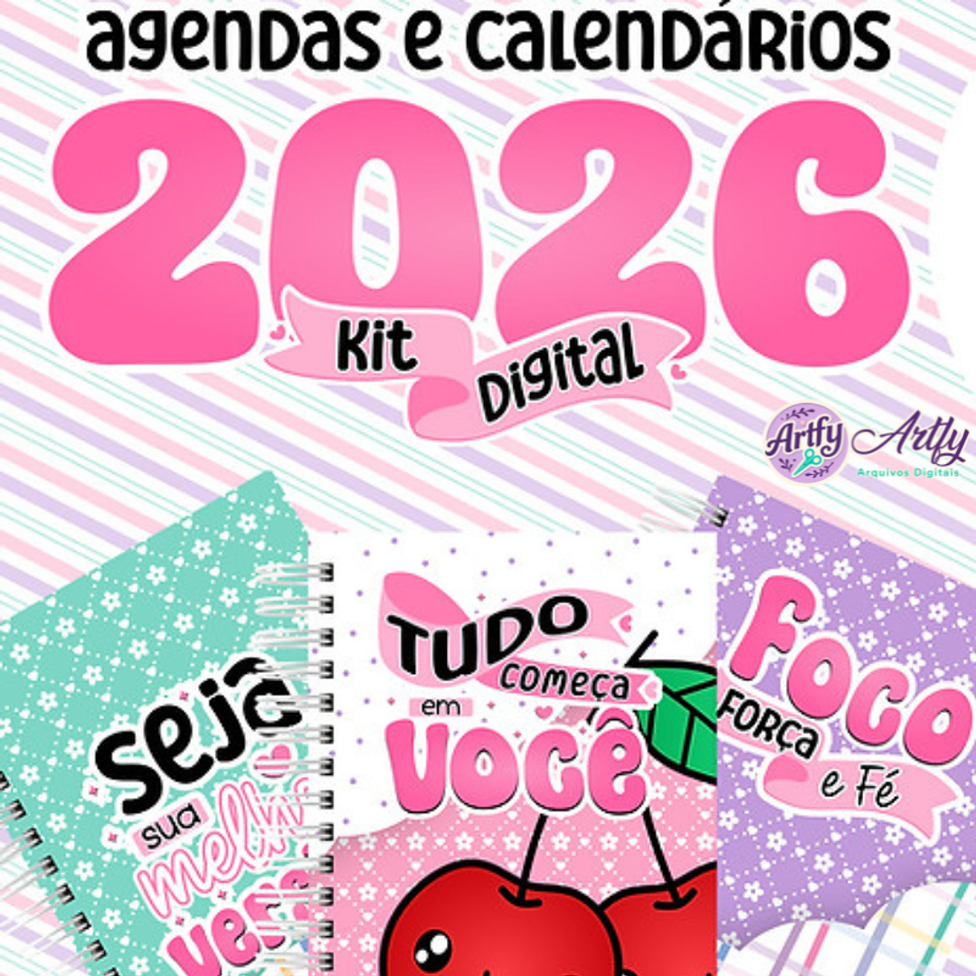 Kit Digital Agendas e Calendários 2026 1