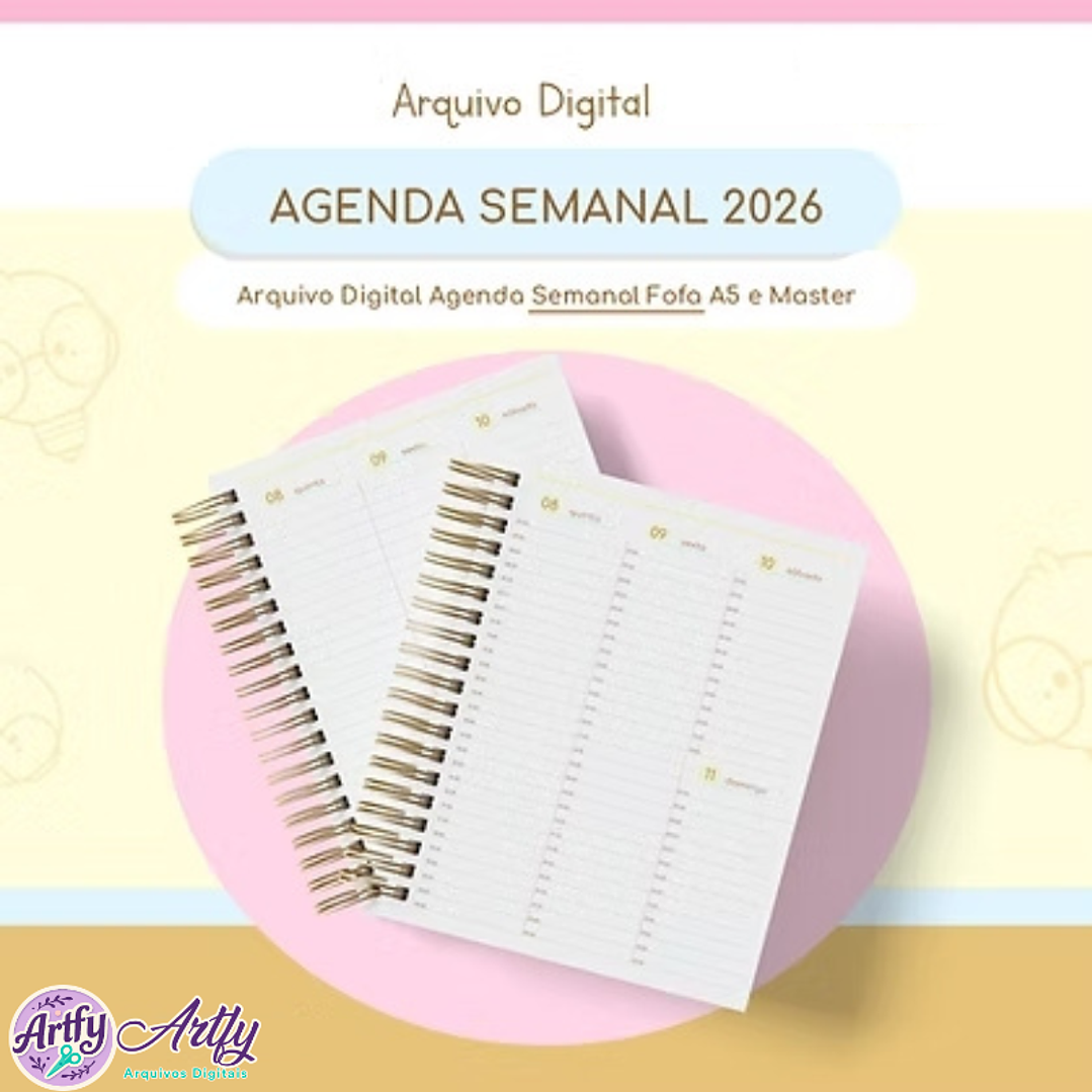 Agenda Semanal Fofa 2026 1