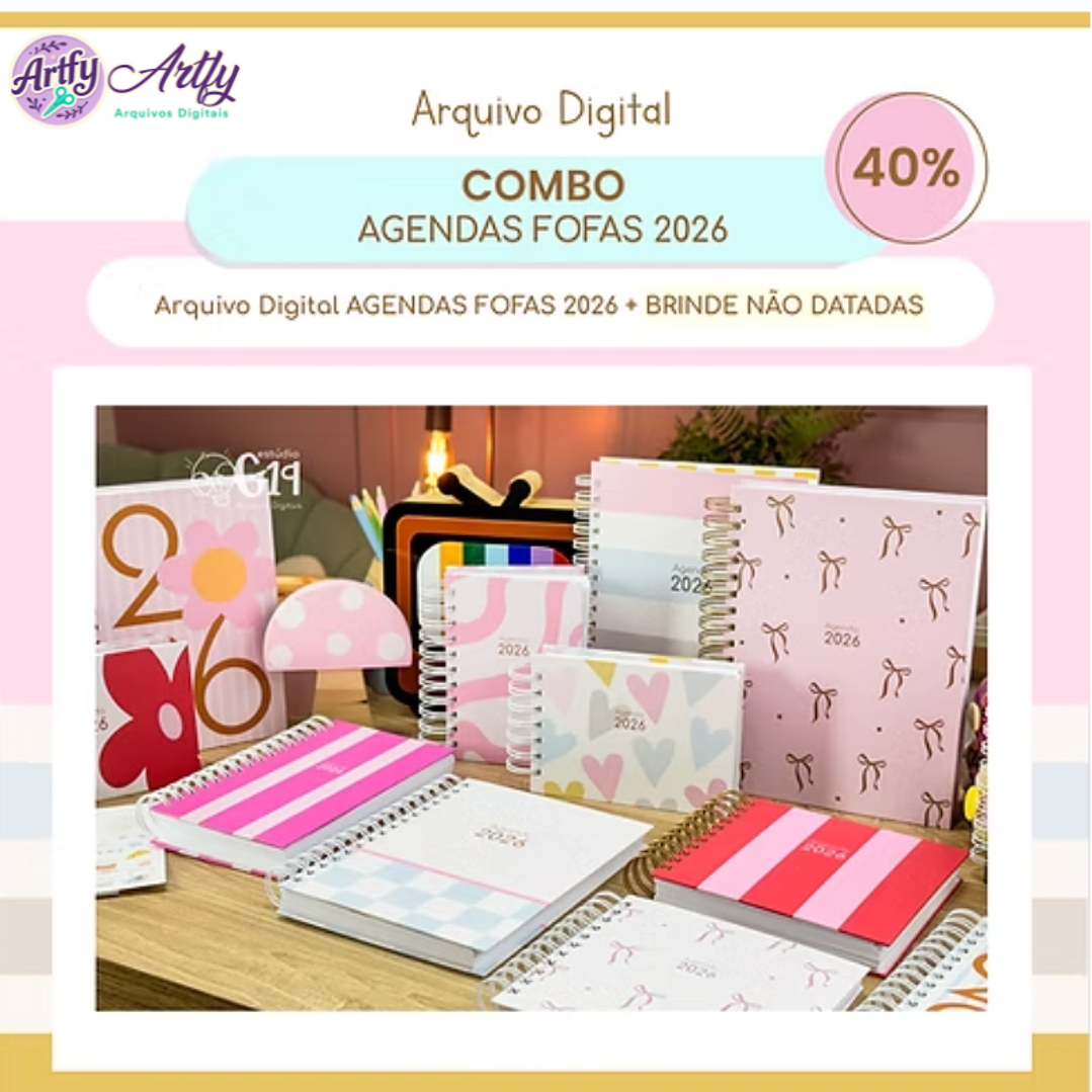 Agendas Fofas 2026 1