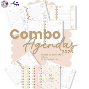 Combo Capas Agendas 2026