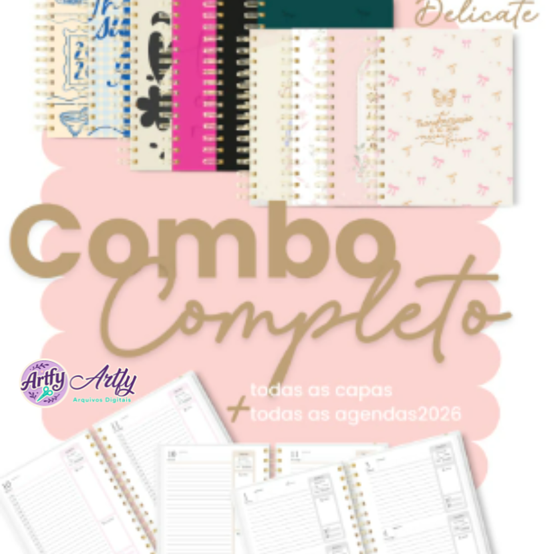 Combo Completo Agendas 2026 1