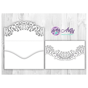 Envelope Rendado Casamento