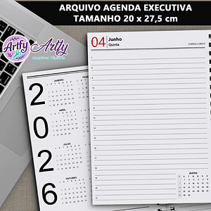Agenda Executiva 20x27,5 2026