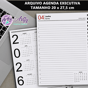 Agenda Executiva 20x27,5 2026