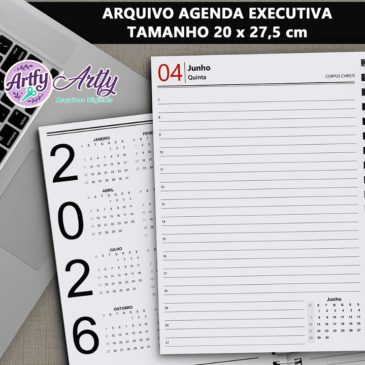 Agenda Executiva 20x27,5 2026
