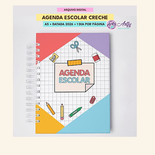 Kit agenda escolar