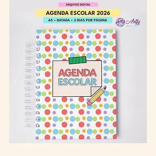 Kit agenda escolar