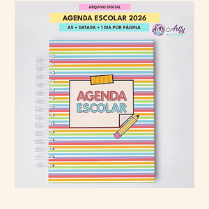 KIT agenda escolar
