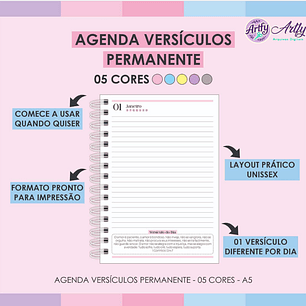 Agenda Versículos Permanente