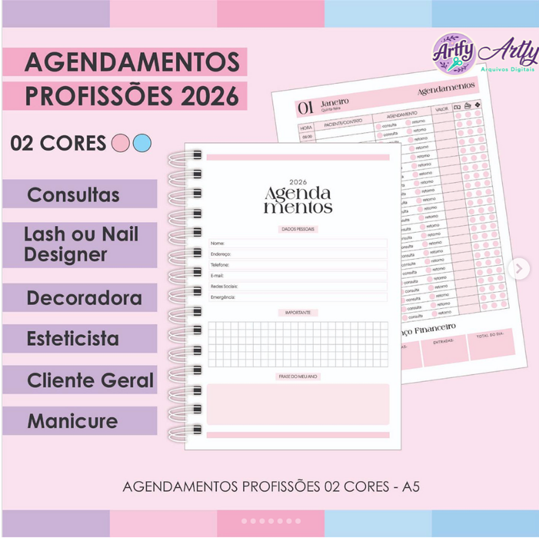 Agendamentos Profissões 1