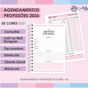 Agendamentos Profissões