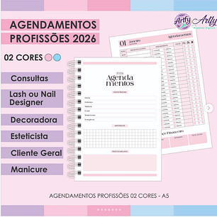 Agendamentos Profissões