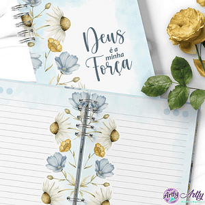 Caderno Pautado Flores do Campo