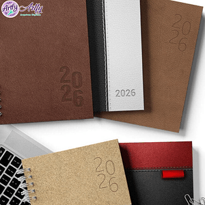 Capas Masculinas para Agendas Planners 2026