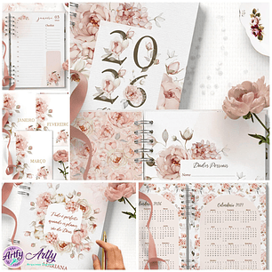 Combo Agendas 2026 e Permanente com e sem Horários Refúgio