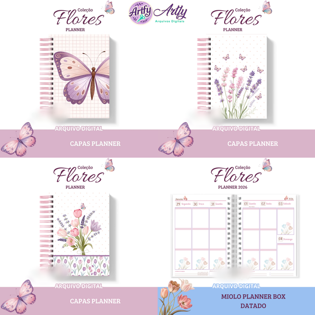 Combo Miolo + Capa Planner 2026  1