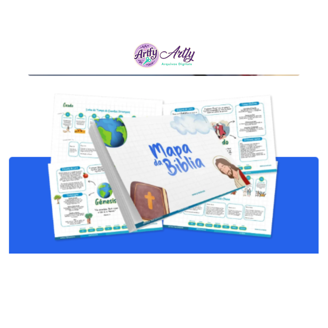 Mapa da Bíblia - Versão Católica 1