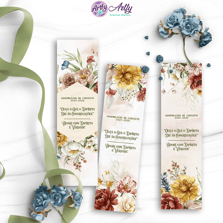 Marca Páginas Assembleias Circuito 2025 e 2026