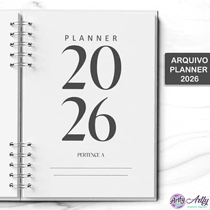 Planner Neutro 2026