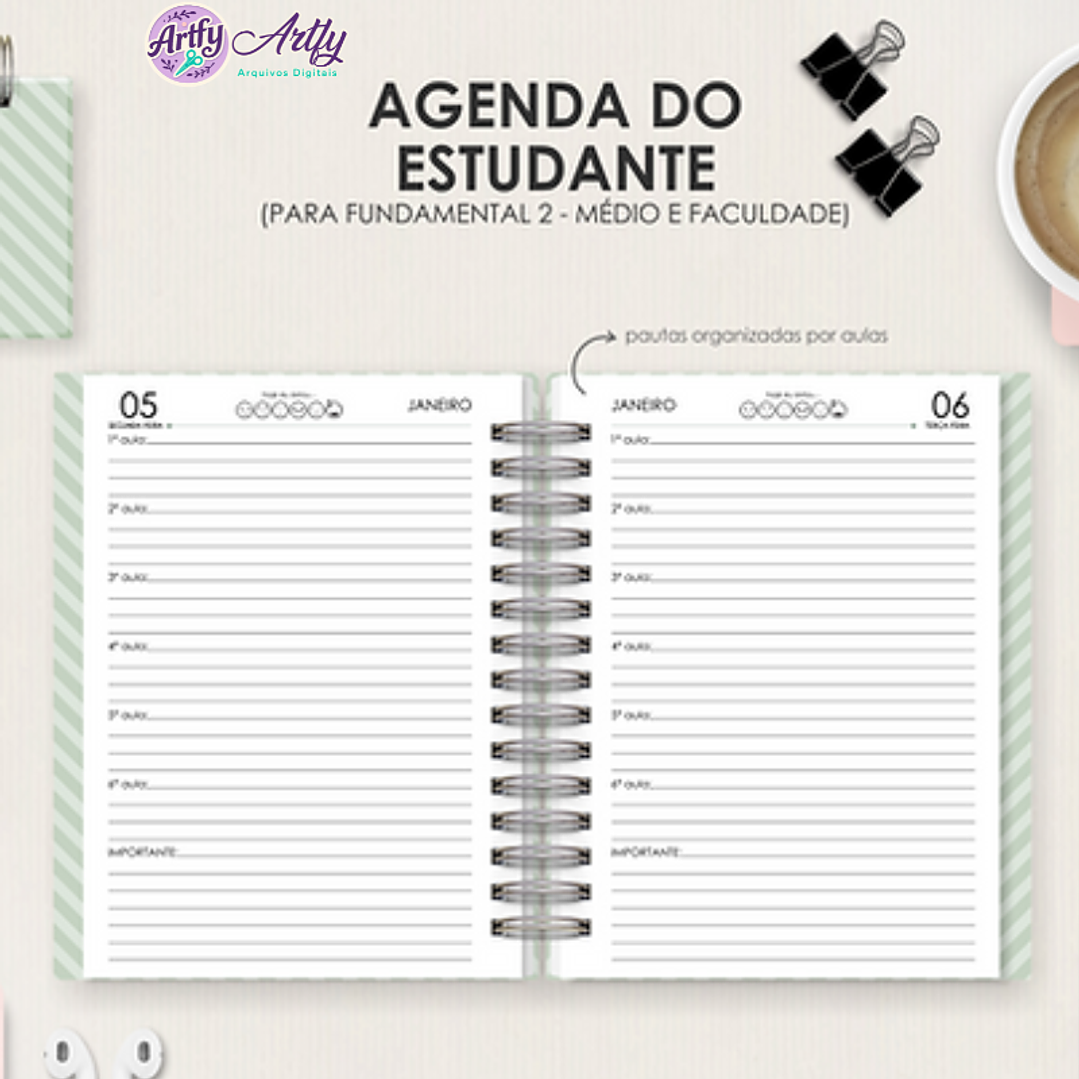 Agenda do Estudante 2026 1