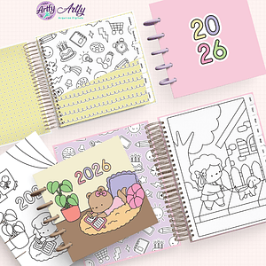 Coleção Agendas Color.me