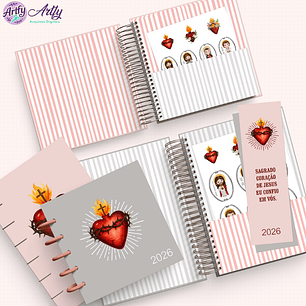 Coleção de Capas Sagrado Coração de Jesus 2026