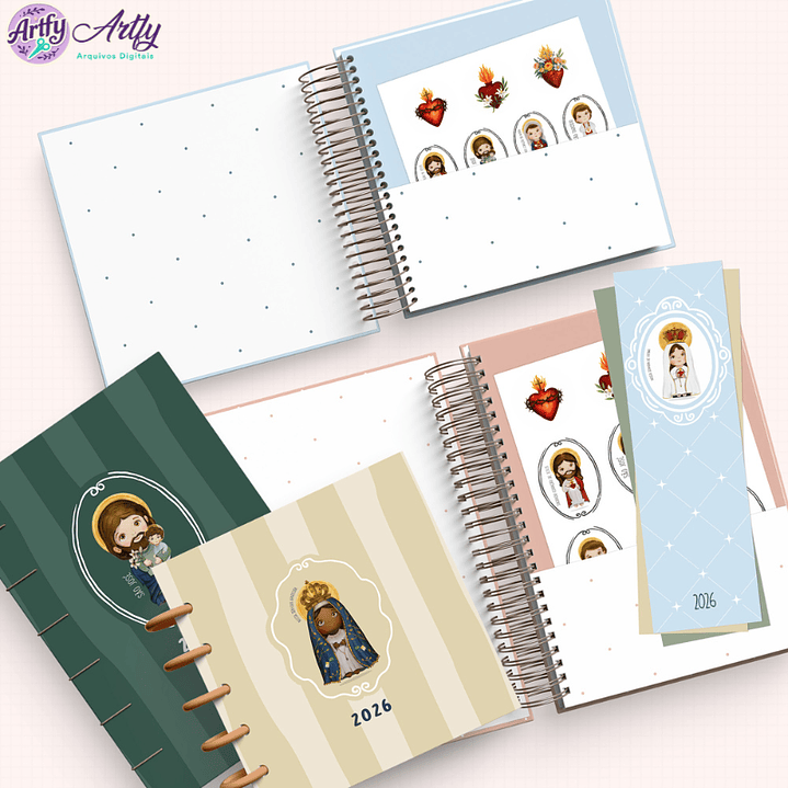 Coleção de Capas Santinhos 2026