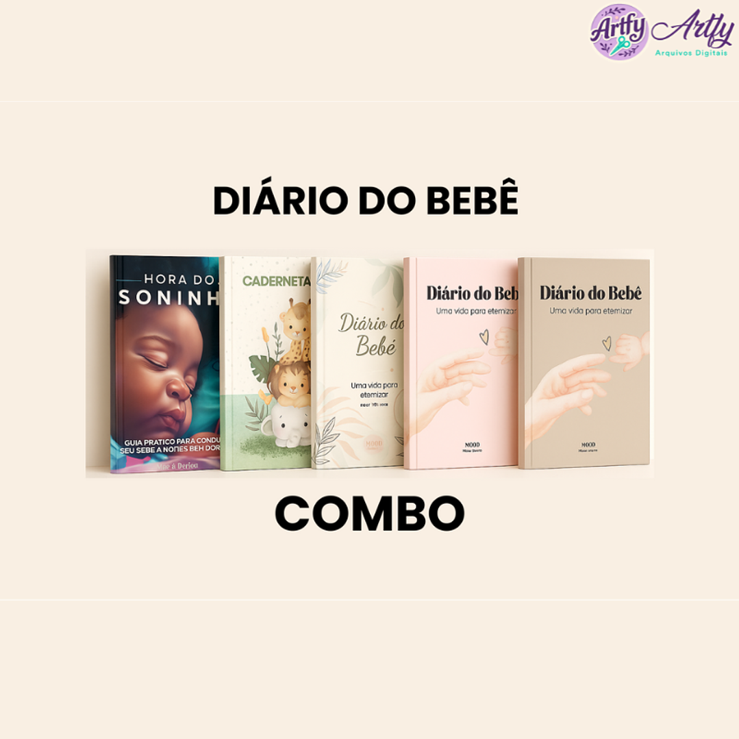 Combo Diário do Bêbê 1