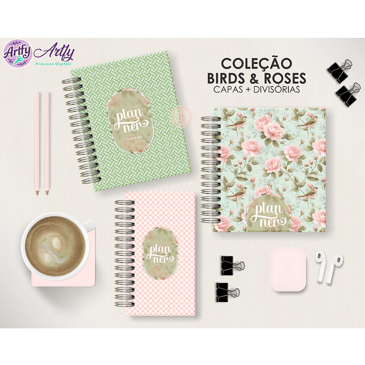 Kit Birds e Roses