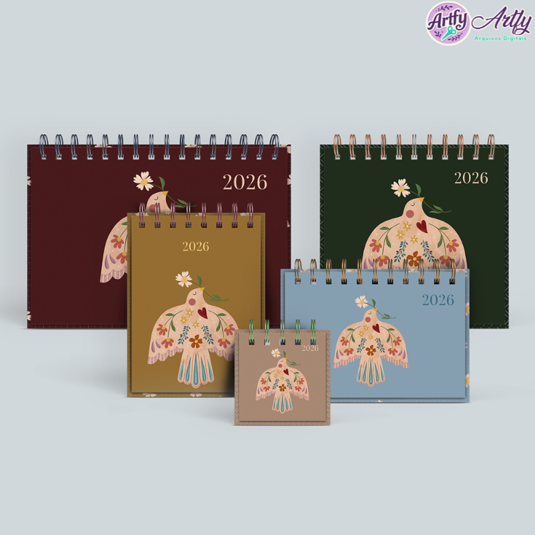 Coleção Ave do Norte 2026 - Calendário 1