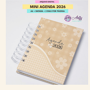 MINI AGENDA DATADA 2026