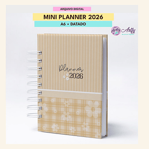 MINI PLANNER DATADO 2026
