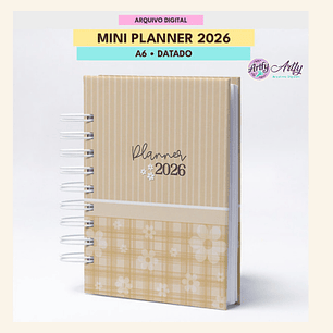 MINI PLANNER DATADO 2026