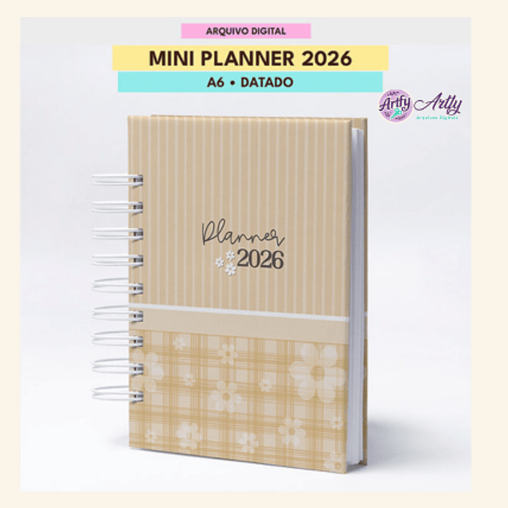 MINI PLANNER DATADO 2026