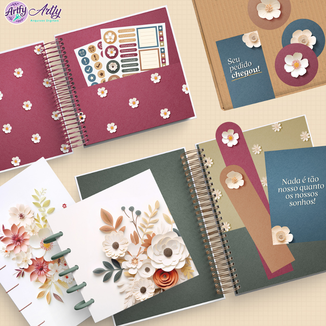 Coleção Flor de Papel 2026 1