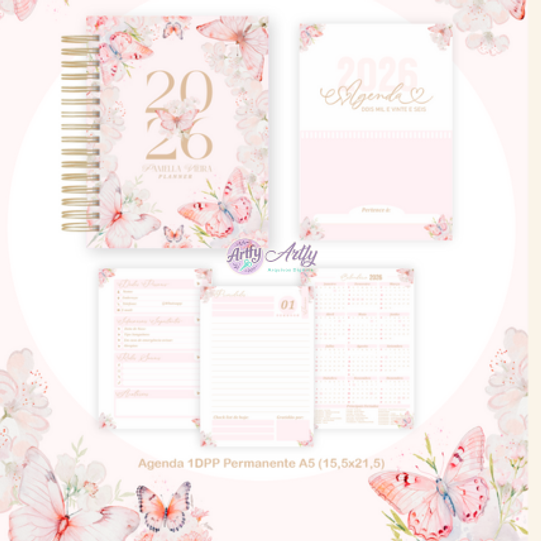 Agenda 2026 Borboleta 1