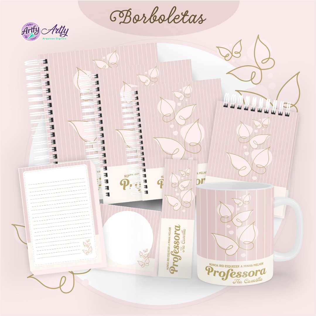 Pack Capas Borboletas 1