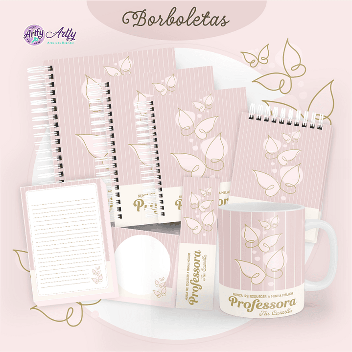 Pack Capas Borboletas