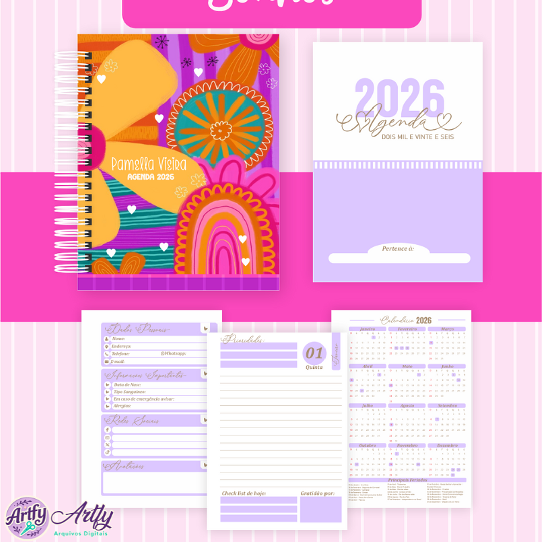 Pack Capas Colorindo Sonhos 1