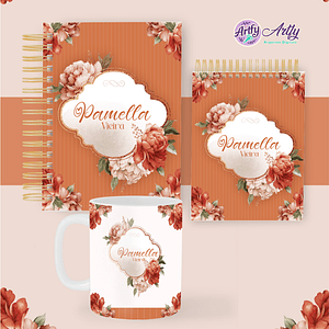 Big Pack Floral Terracota