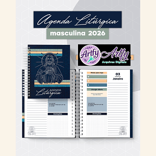 Agenda Litúrgica Masculina 2026