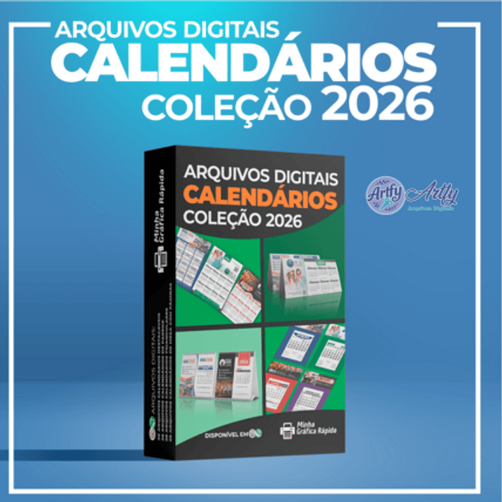 Calendários Coleção 2026