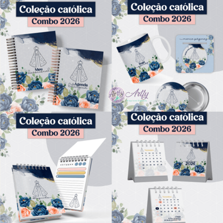 Coleção Católica Combo 2026