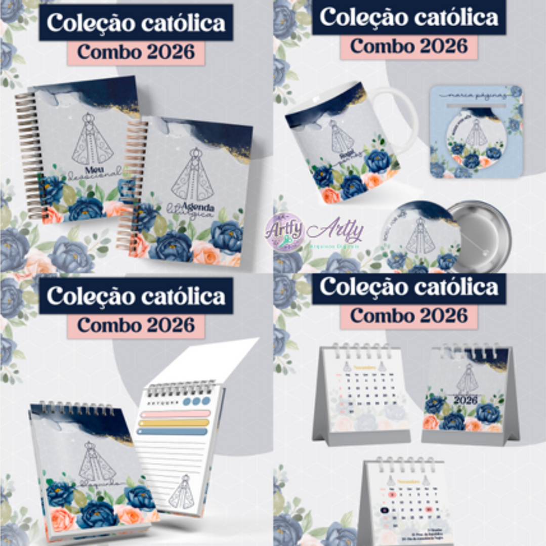 Coleção Católica Combo 2026 2