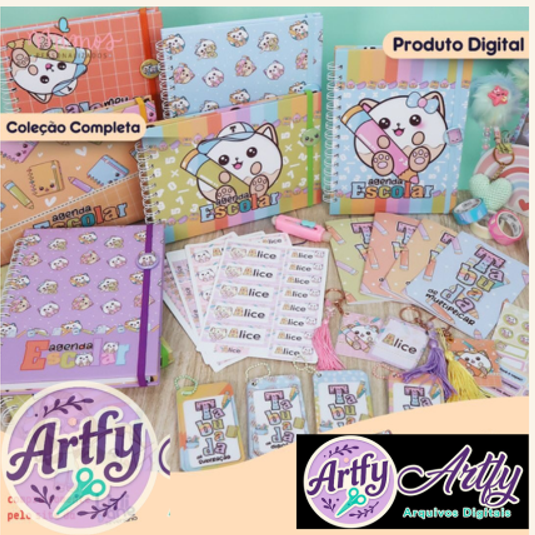 Coleção ESCOLAR 2026 TOUCH TOUCH 1