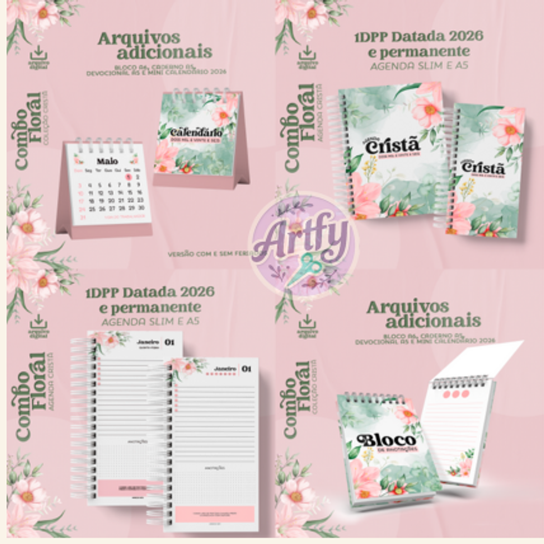 Coleção Sweet Flower 2026. 1