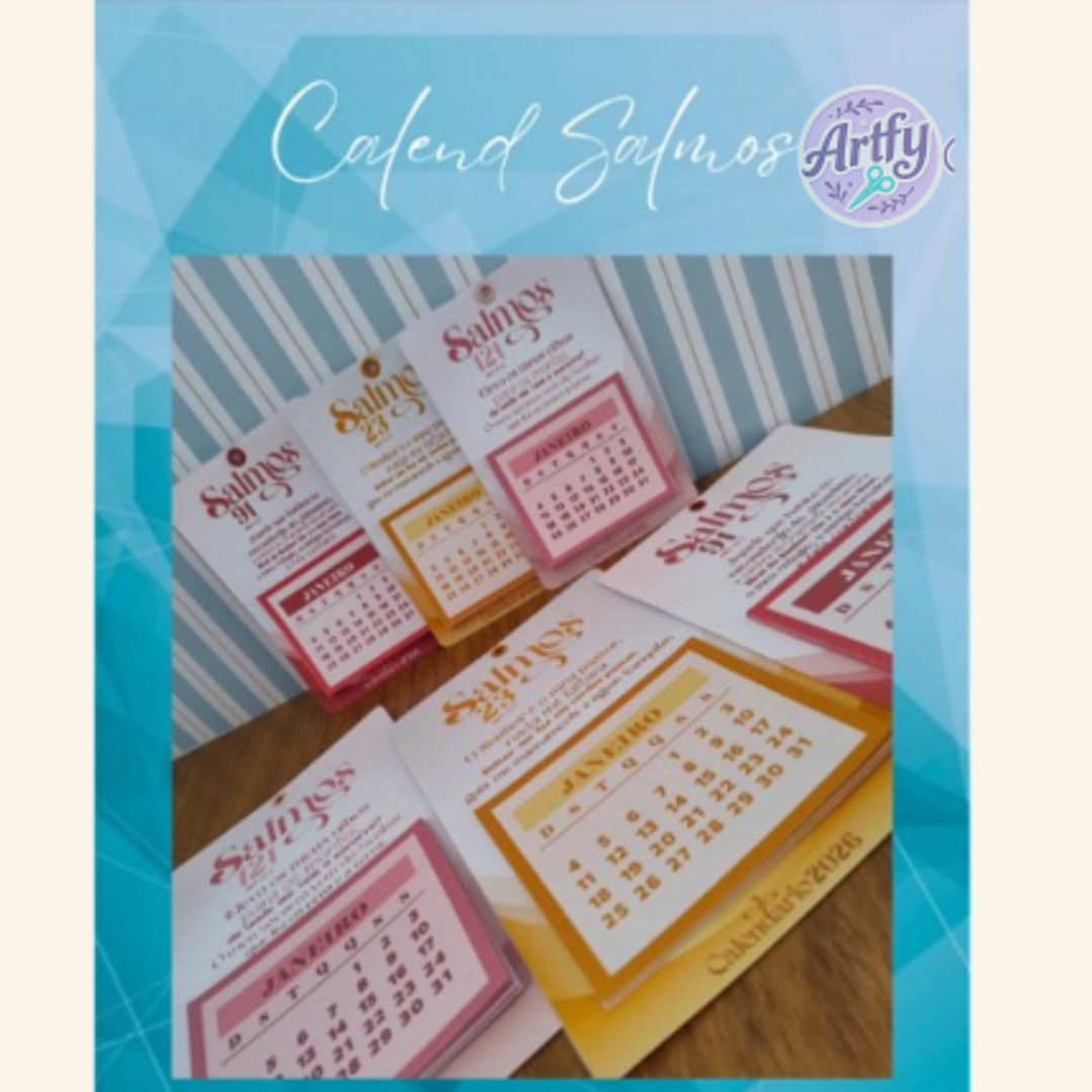 Calendário Salmos 2026 1