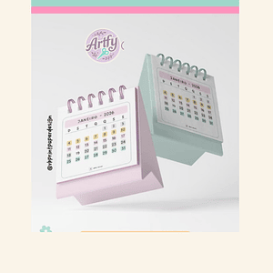 Calendarios Colors 2026