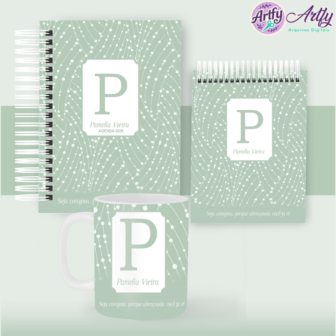 Pack Simplesmente Abençoada Verde 1